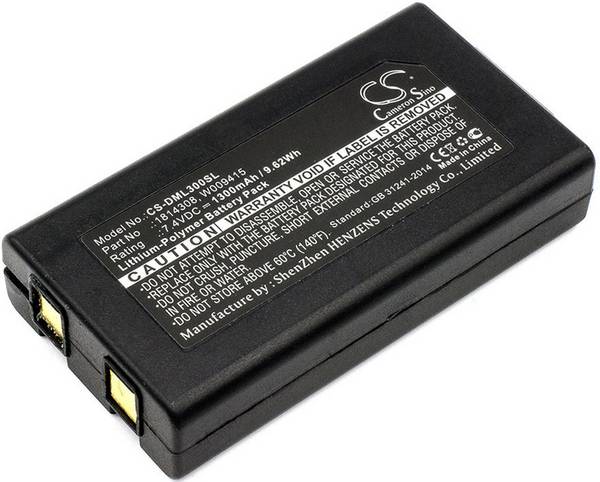 Beltrona BELDML300SL akumulátor tlačiarne 7.4 V 1300 mAh Náhrada za originálny akumulátor 1814308, 643463, W009415