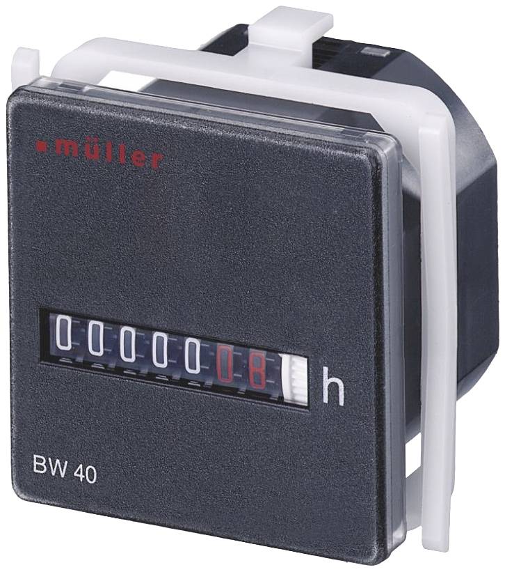 Müller BW 40.18 24V 50Hz Contatore ore di funzionamento BW 40.18 24V 50Hz