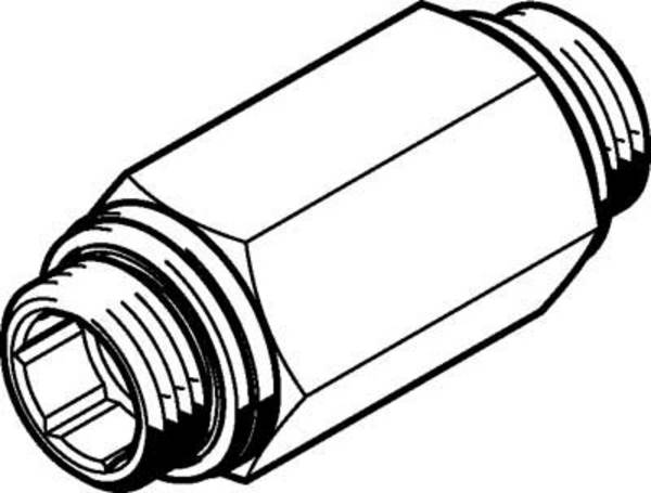 FESTO spätný ventil 11691 H-1/2-B 0.4 do 12 bar 1 ks