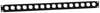 Adam Hall 872225 19" panel na rack 1 U
