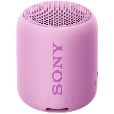 Sony SRS-XB12 Bluetooth® reproduktor outdoorová/ý, prachotesný, vodotesný purpurová
