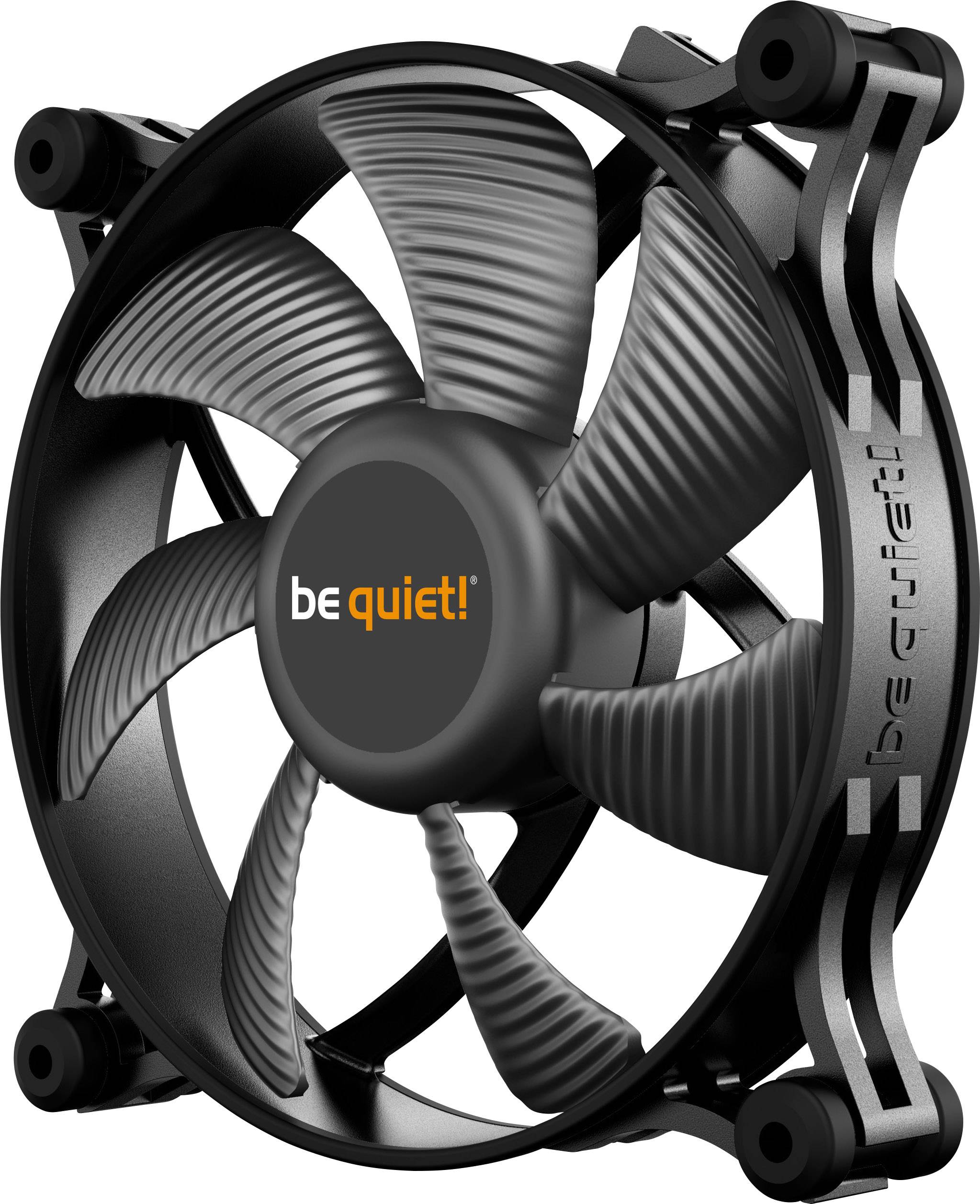 BeQuiet Shadow Wings 2 PC vetrák s krytom čierna (š x v x h) 120 x 120 x 25 mm-3