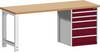 Bott 41003454.24V Pracovný stôl (š x v x h) 2000 x 840 x 750 mm