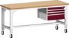 Bott 41003485.24V Mobilný pracovný stôl (š x h) 2000 mm x 750 mm