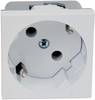 KOPOS QS 45x45_HB prístrojová vložka jednonásobná zásuvka (d x š) 45 mm x 45 mm 1 ks biela