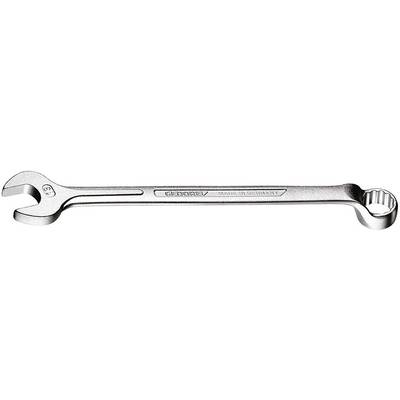 Strieborný obojstranný francúzsky kľúč s gravírovaným nápisom "Made in Germany". Jedna strana hladká, druhá rebrovaná. Náradie.