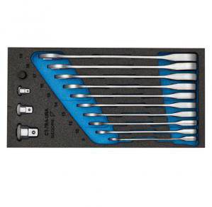 Gedore 2327686 1500 CT1-7 RA Kit chiavi combinate 14 parti Misura (metrica) 07 - 19 mm