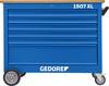 Gedore 3127834 1507 XL 50001 - Pracovný stôl na kolieskach XL so 6 zásuvkami. 985x1200x625mm (š x v x h) 1200 x 985 x 635 mm