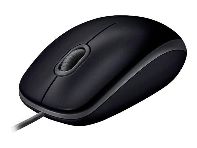 Logitech B110 Mouse USB Ottico Nero 3 Tasti 1000 dpi