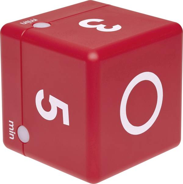 TFA Dostmann Timer Cube časovač červená digitálne/y