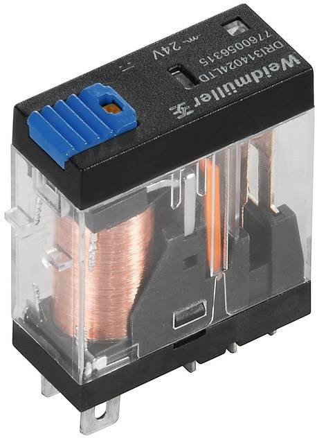 Weidmüller DRI314012LTD Stikrelæ 12 V/DC 10 A 1 x skiftekontakt 20 stk