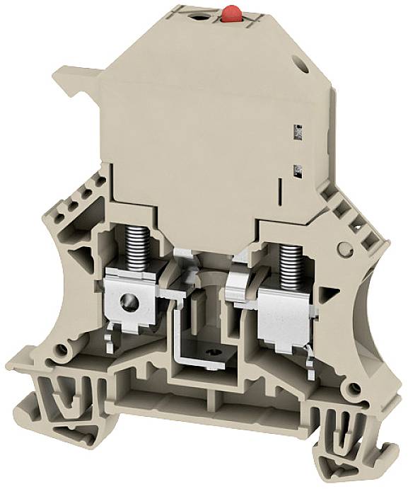 Weidmüller 2562760000 Sikringsrækkeklemme Skruer Mørkbeige 50 stk