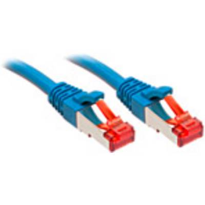 Dve modré ethernetové káble s červenými konektormi vedľa seba.