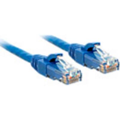 Dva modré ethernetové káble s RJ45 konektormi na oboch koncoch.