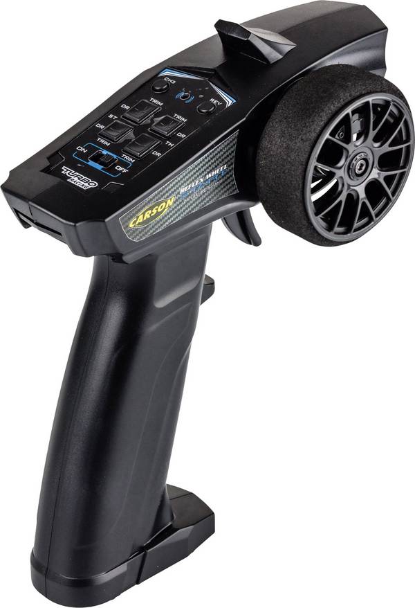 Carson Modellsport Reflex Wheel Start RC pištoľové diaľkové ovládanie 2,4 GHz Kanálov: 3 vr. prijímača