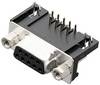 encitech DRB-09F-TBG-110 2103-2100-11 D-SUB zásuvková lišta 90 ° Pólov: 9 spájkovacie piny 1 ks Tray