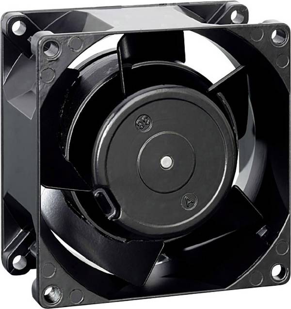 EBM Papst 8550 V axiálny ventilátor, 230 V/AC, 43 m³/h, (d x š x v) 38 x 80 x 80 mm, 9244014606