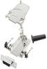 TRU COMPONENTS TCD45ZF09DMSK 7708916 sada D-SUB zásuvková lišta 45 ° Pólov: 9 spájkovaný 1 ks