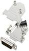 TRU COMPONENTS TCD45NT15MDMPK 7709076 sada D-SUB kolíkové lišty 45 ° Pólov: 15 spájkovaný 1 ks