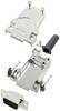 TRU COMPONENTS TCDTZF09HDP15K 7709536 sada D-SUB kolíkové lišty 180 ° Pólov: 15 spájkovaný 1 ks