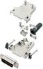 TRU COMPONENTS TCDTZF15DMPK 7709752 sada D-SUB kolíkové lišty 180 ° Pólov: 15 spájkovaný 1 ks