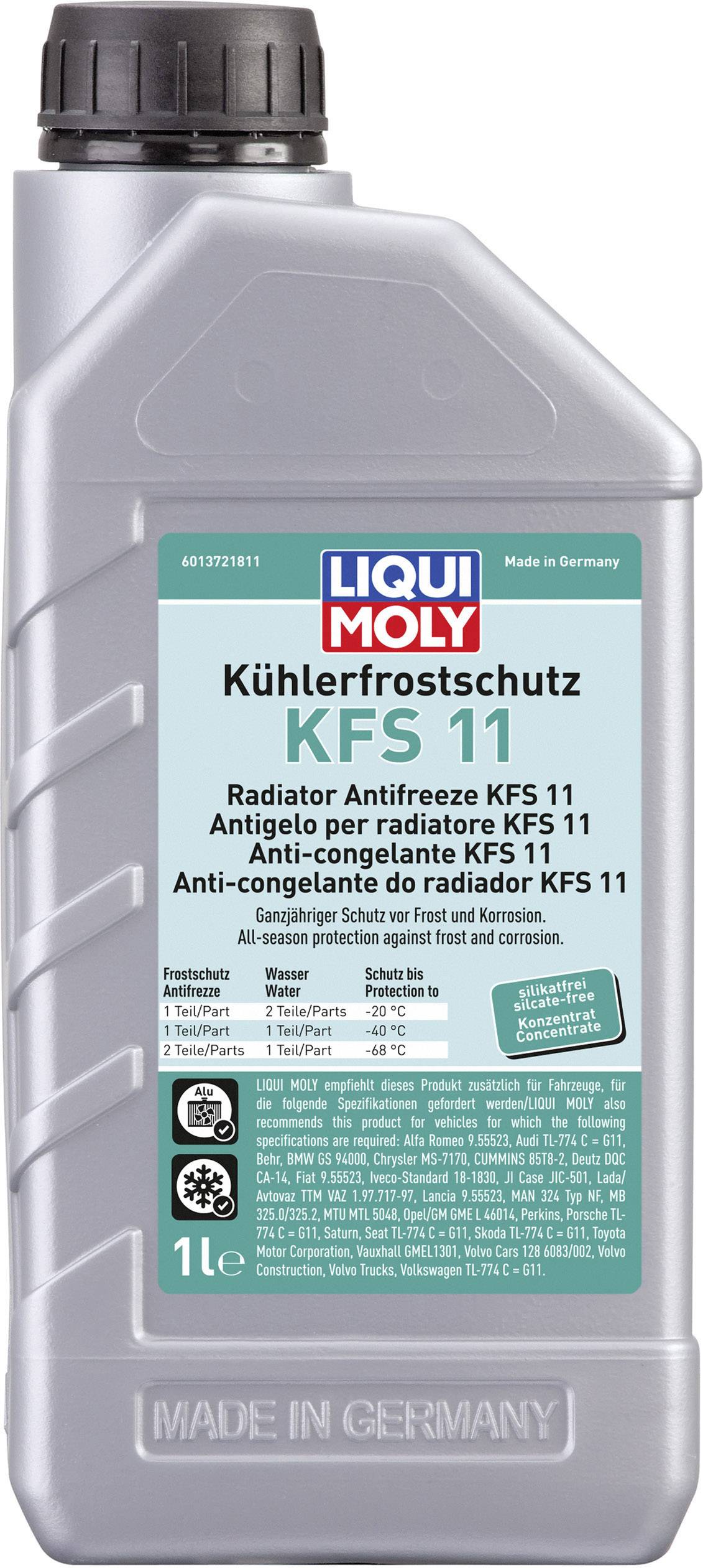 Liqui Moly KFS 11 21149 ochrana chladiča proti mrazu chladič 1 l