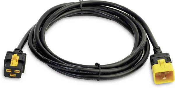 APC by Schneider Electric napájací prepojovací kábel [1x IEC C19 zásuvka 16 A - 1x IEC C20 zástrčka 16 A] 3.10 m čierna