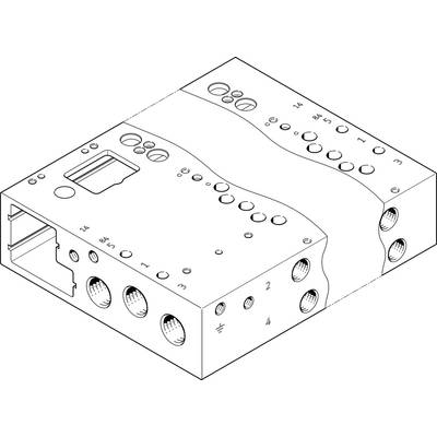 FESTO pripojovacia lišta 573505 VABM-L1-14W-G14-9-GR