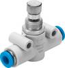 FESTO škrtiacej ventil 193973 GRO-QS-6 0 do 10 bar 1 ks