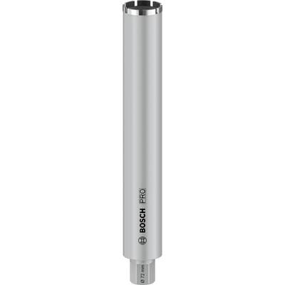 Vŕtacia korunka Bosch Pro s priemerom 127 mm, striebornej farby, valcovitého tvaru, vhodná pre profesionálne použitie.