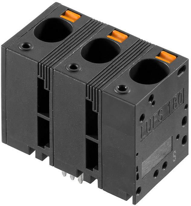 Weidmüller 2492220000 skrutkovacia svorka 16 mm² Pólov 3 čierna 30 ks