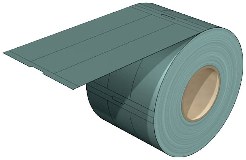 Weidmüller 1991680000 THM ET S7 1500 TU Sistema per marcatura cavi Turchese Numero di marcatori: 500 500 pz.