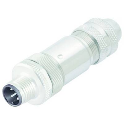 Weidmüller SAISM-4/8S-M12 4P A-ZF upravený zástrčkový konektor pre senzory - aktory, 1304280000, piny: 4, 1 ks-0