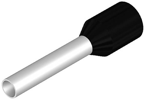 Weidm&uuml;ller 2604710000 Adereindhulzen 1.5 mm&sup2; Deels ge&iuml;soleerd Zwart 4000 stuk(s)
