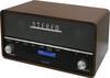 Denver DAB-36 111111000170 stolný rádio, DAB+, Bluetooth, AUX, DAB+, UKW, Skriňa z pravého dreva, funkcia alarmu, drevo