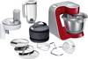 Bosch Haushalt MUM58720 kuchynský robot 1000 W tmavočervená, strieborná (matná)