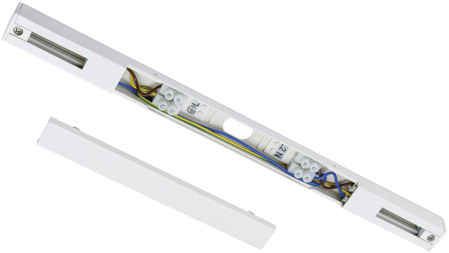 Elektronický zámok, otvorený, odhaľuje internú kabeláž a mechanické komponenty.