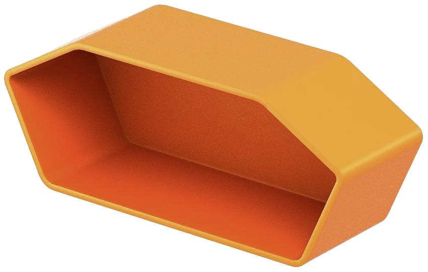 OBO Bettermann 6364625 Beschermkap (l x b) 19 mm x 60 mm Geel 10 stuk(s)