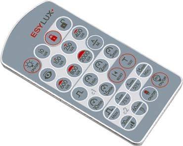 ESYLUX EM10425509 Telecomando per rilevatore di movimento Argento