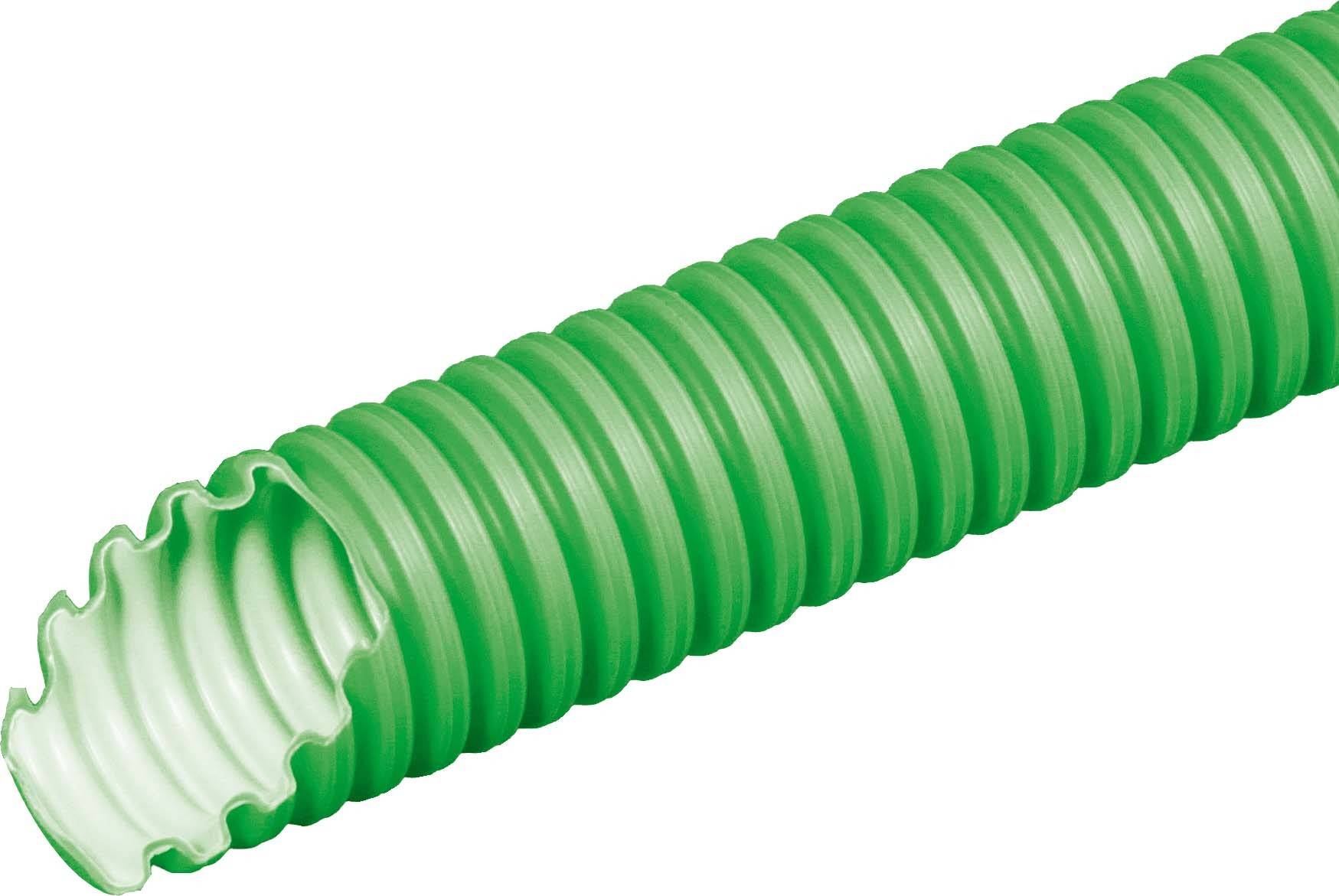 Fränkische Rohrwerke 26250025 FBY-EL-F 25 gn Tubo corrugato Verde 19.3 mm 1 pz.