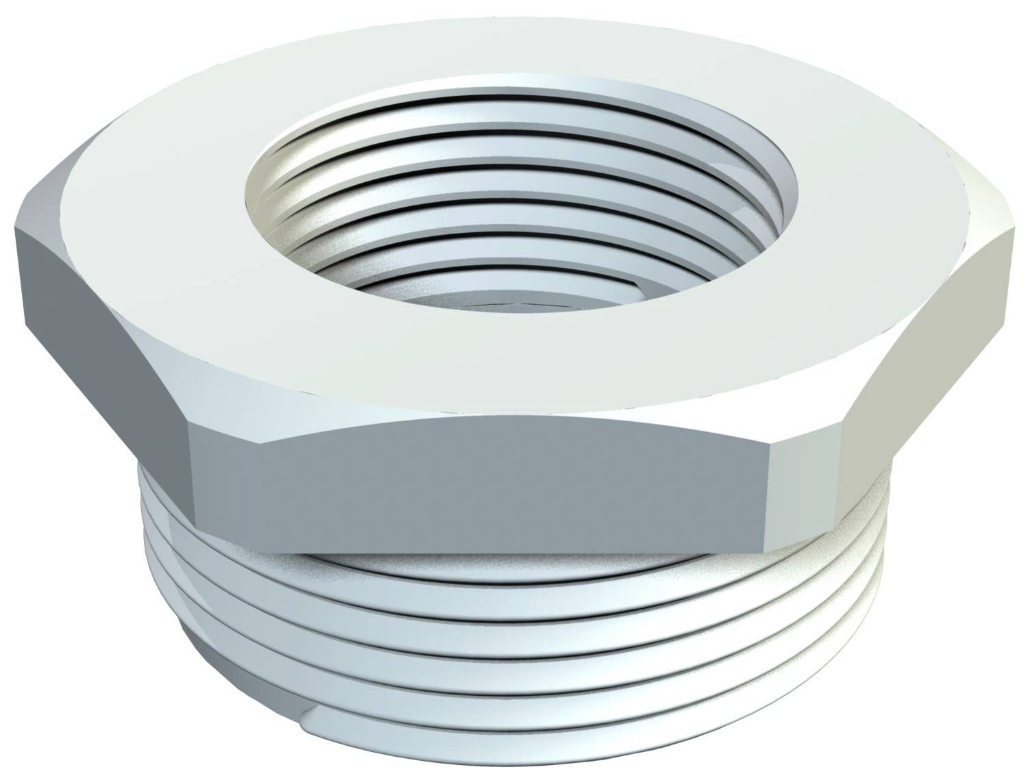 OBO Bettermann 2030626 107 R M25-16 PA Riduzione M25 Plastica Grigio luminescente 1 pz.