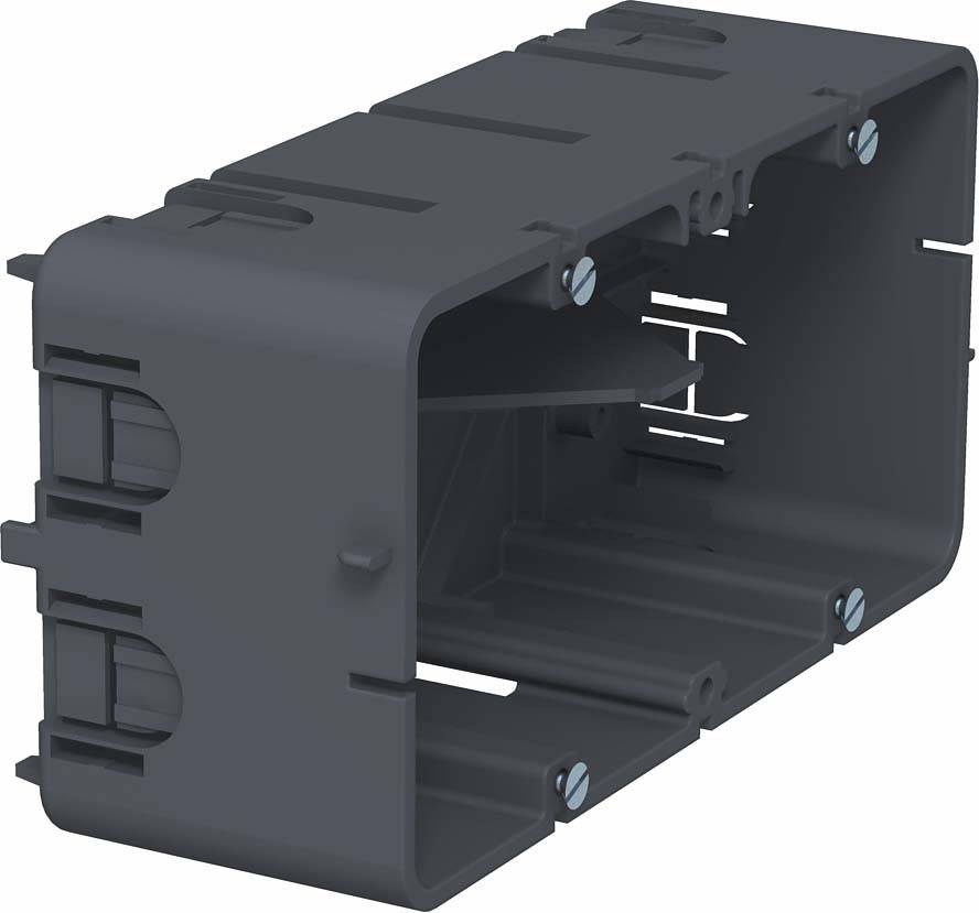 6288561 vstavaná krabica 7GD7Z čierna 2 ks