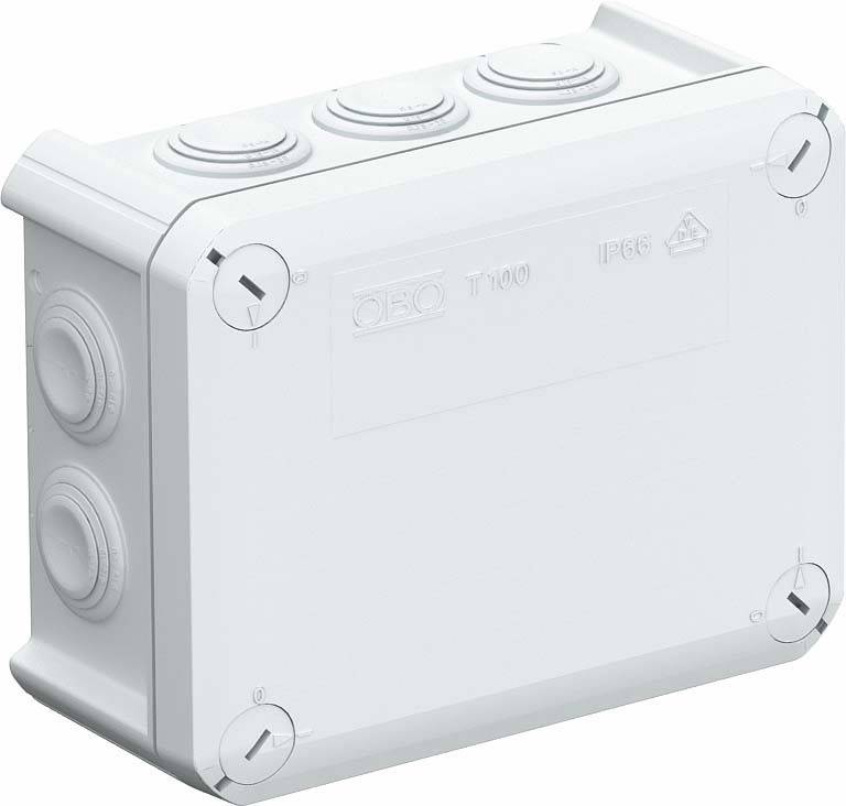 OBO Bettermann 2007077 Scatola di derivazione (L x L) 102 mm x 136 mm 1 pz.