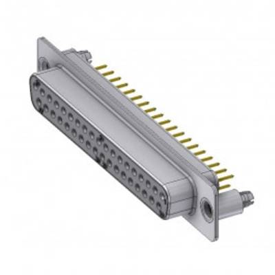 Deltron Connectors DTS 37 SY/2 M86UN D-SUB zásuvka 180 ° Pólov: 37 spájkovaný konektor, piny 1 ks