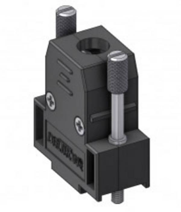 Deltron Connectors  CTL09UN4 N/A Pólov: 9 plast 180 ° čierna 1 ks