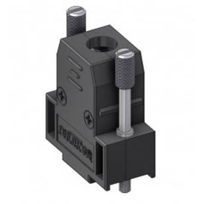 Deltron Connectors DH 09 UN4 D-SUB púzdro Pólov: 9 plast 180 ° čierna 1 ks