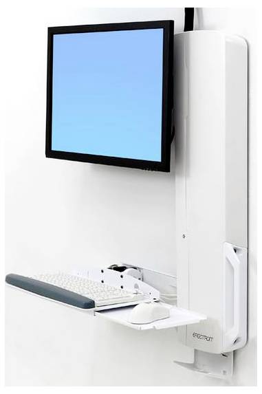 Ergotron 61-081-062 / STYLEVIEW SIT-STAND VL HIGH stolový držiak monitoru 61 cm (24")-0