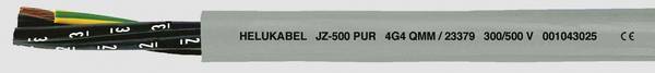 HELU JZ-500 PUR 23376-1000 riadiaci kábel 5 G 2.5 mm², 1000 m, sivá