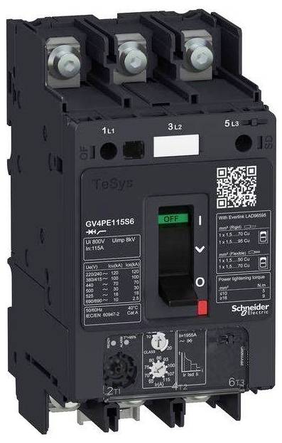 Schneider Electric GV4PE07N6 ochranný spínač motora 1 ks-0