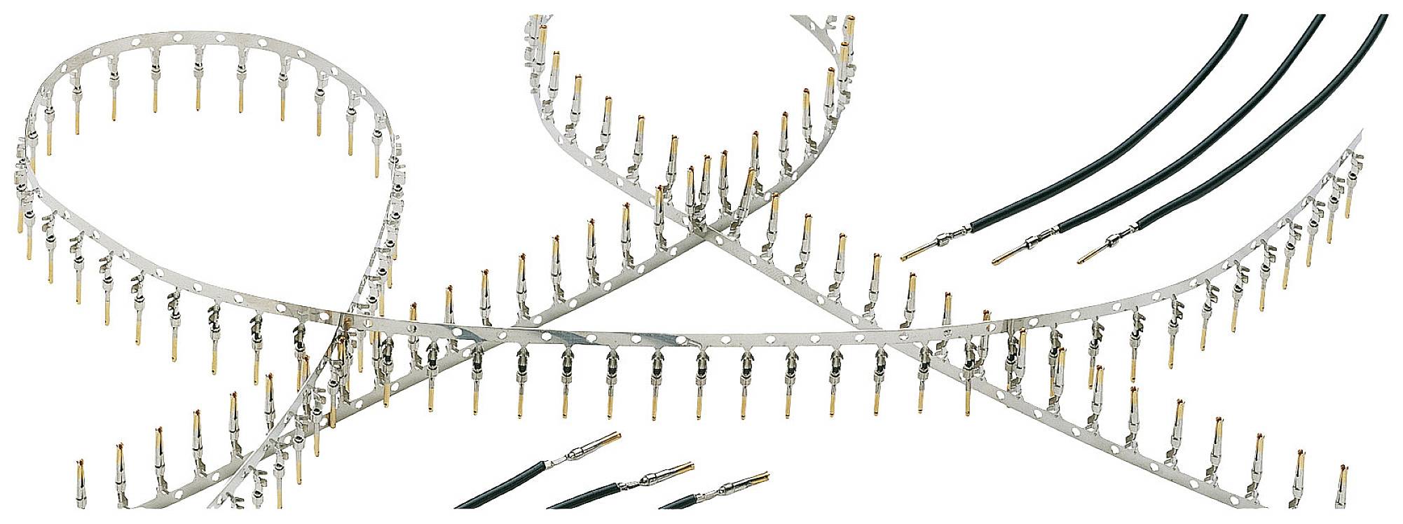 Harting 09670008176 09670008176 Contatto maschio AWG min.: 24 AWG max.: 20 Lega di rame 1 pz.
